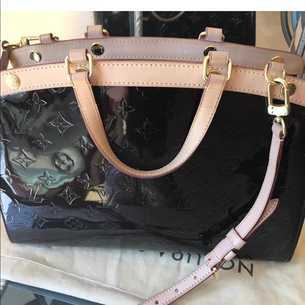 Lois Vuitton vernis satchel
